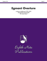 Egmont Overture Concert Band sheet music cover